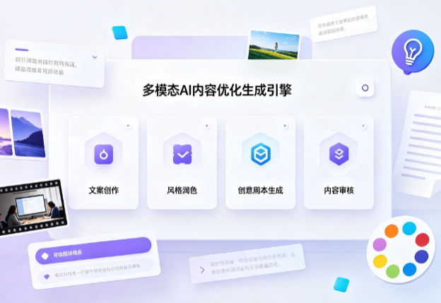 清水县AI智能内容优化创新 多模态生成技术丰富数字内容创作生态