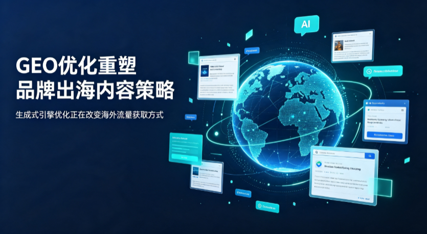 清水县AI 时代 GEO 兴起，品牌出海内容策略迎来重大调整